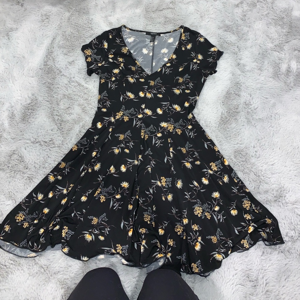Forever 21 floral vintage dress